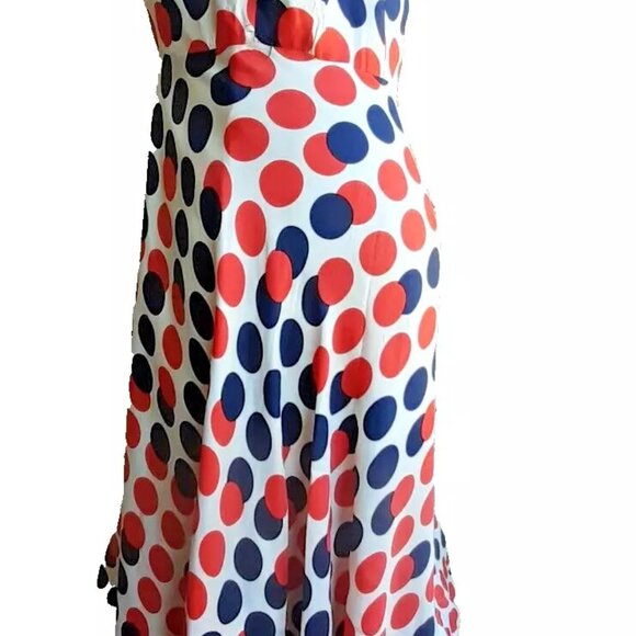 Vintage Hardy Amies Women's Dress 8 Silk RARE Carnaby London COLLECTORS fragile - Picture 9 of 10